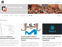 Tablet Screenshot of hurriyetlabs.com